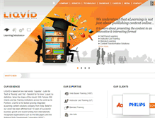 Tablet Screenshot of liqvid.com